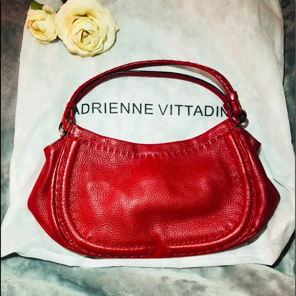 💯 Leather Adrienne Vittadini Shoulder bag